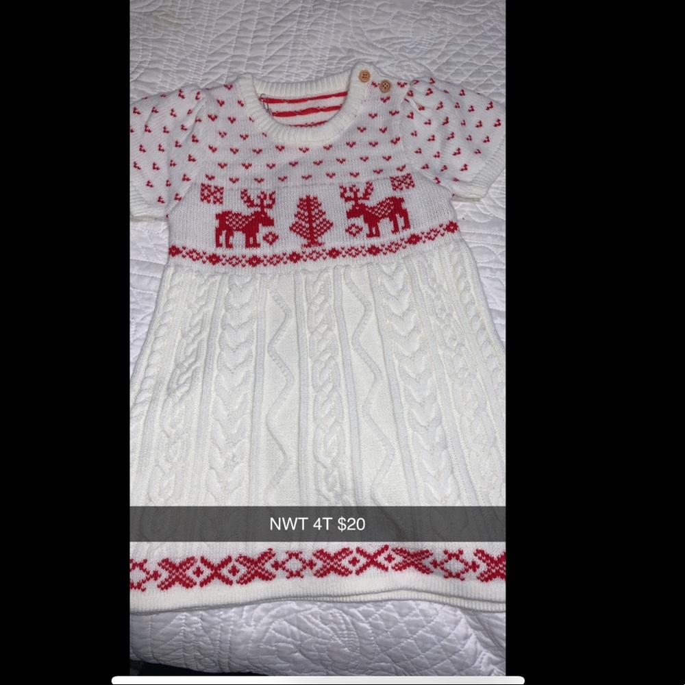 Christmas knit dress